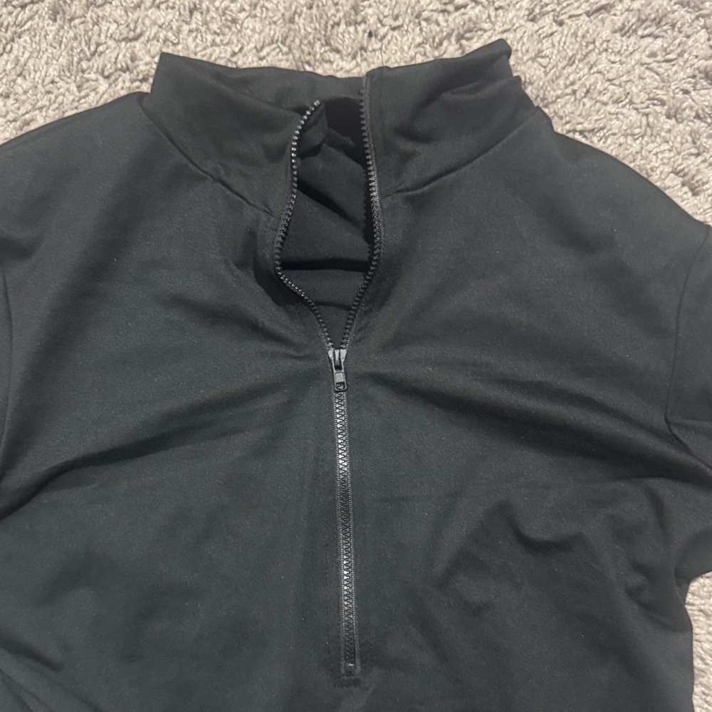 Black Long Sleeve Bodysuit - Picture 2 of 6